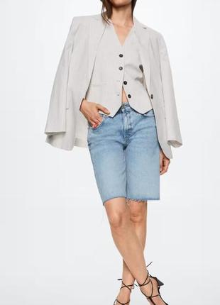 Джинсовые шорты mango