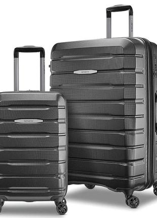 Валіза samsonite new castle silver 100policarbonate