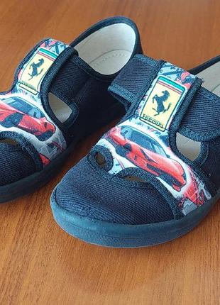 Тапочки в садочок 31 р (19.3 см стелька)