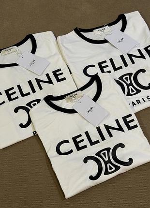 Футболка в стилі celine