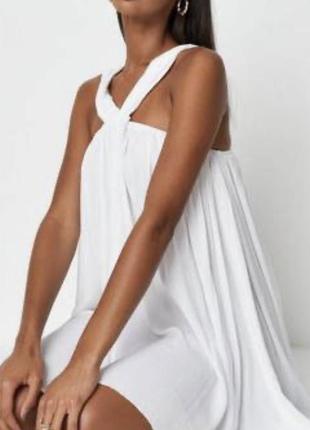 Белое платье missguided