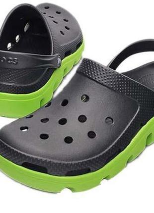 Crocs детские крокс сабо шлепки шлепанцы сандалии duet sport clogs