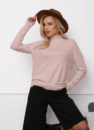 Свитера issa plus wn20-46  s светло-розовый