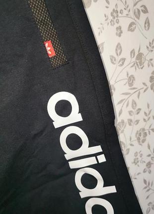 Шорти adidas чорні та сині акція!3 фото