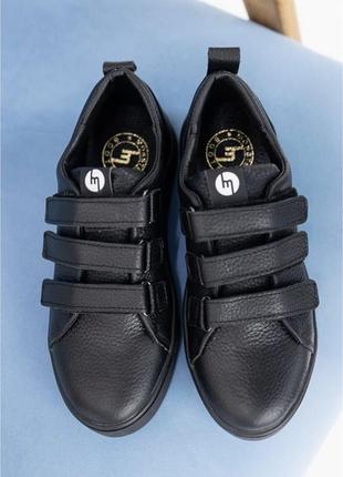 Підліткові та дитячі класичні кеди туфлі кросівки натуральна шкіра весна-осінь ...