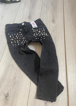 Новые джинсы 3-4 года
