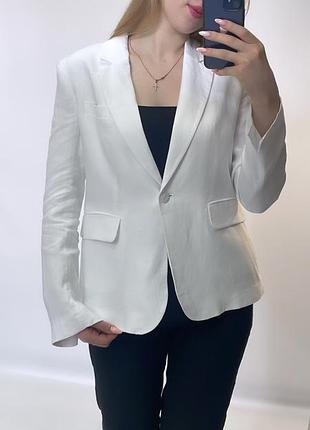 Льняний жакет