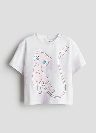 Футболка топ котик юніори від h&m ріст від 146 до 170 см