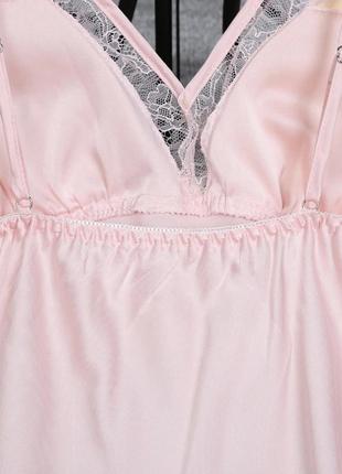 Комплект шовковий пеньюар і нічна сорочка