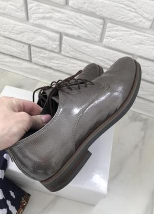 Lloyd кожаные немецкие туфли оксфорды 39-40