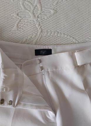 Нарядные белые шорты f&amp;f