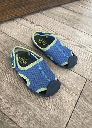 Дитячі босоніжки crocs kids swiftwater sandal