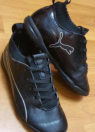 Бутсы сороконожки puma 32р.19,8см