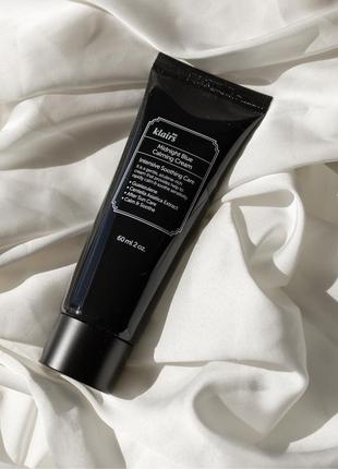 Заспокійливий нічний крем для обличчя dear, klairs midnight blue calming cream 60 мл