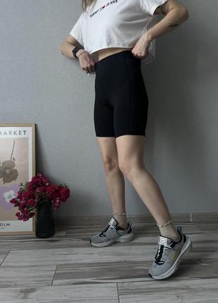 Велосипедки жіночі спортивні для спорту базові шорти