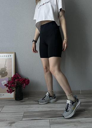 Велосипедки жіночі спортивні для спорту базові шорти