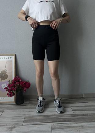 Велосипедки жіночі спортивні для спорту базові шорти
