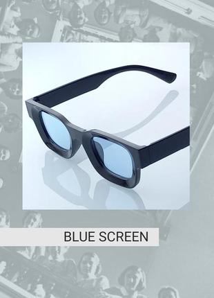 Сонцезахист імідж о_очки "blue screen". vintage, ndr, unisex, блакитні лінзи глянсові та чорна лак оправа, стиль, фасон, образ
🔎 #о_окуляри #о_очки