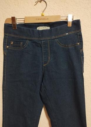 Джеггінси сині літні,жіночі,розмір 6(34) на 40-42розмір від denim co3 фото