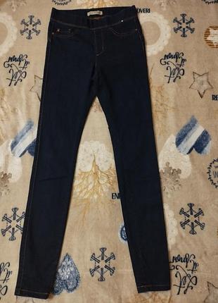 Джеггінси сині літні,жіночі,розмір 6(34) на 40-42розмір від denim co7 фото