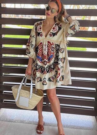 Плаття zara вишиванка