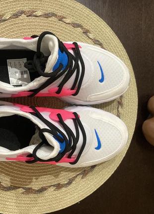 Nike react presto (gs) ‘white hyper pink’4 фото