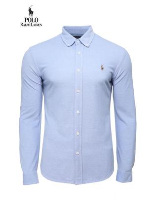 Чоловіча  красива сорочка polo ralph lauren oxford оригінал [  m ]