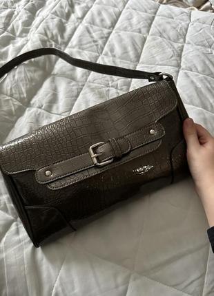 Сумка нова у крокодилячий принт rosetti