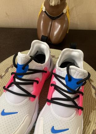 Nike react presto (gs) ‘white hyper pink’8 фото