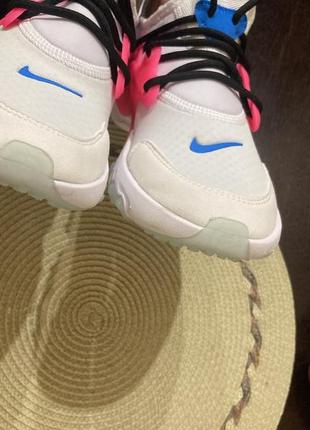 Nike react presto (gs) ‘white hyper pink’9 фото