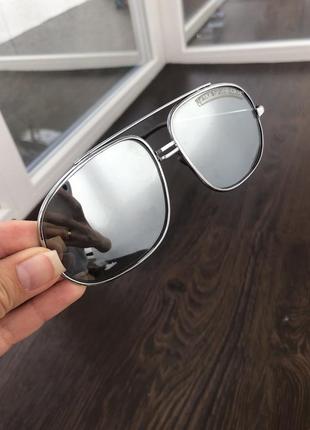 Солнцезащитные очки зеркальные ретро1 фото
