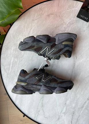 Кросівки new balance 9060 blacktop dark moss5 фото