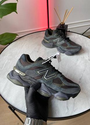 Кросівки new balance 9060 blacktop dark moss1 фото