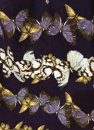 Дуже красива та стильна брендова блузка в метеликах 19.7 фото
