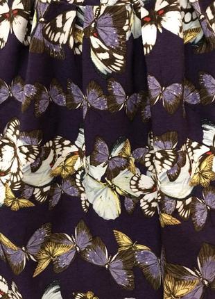 Дуже красива та стильна брендова блузка в метеликах 19.5 фото