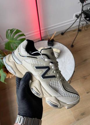 Кроссовки new balance 9060 shindove black silver metallic