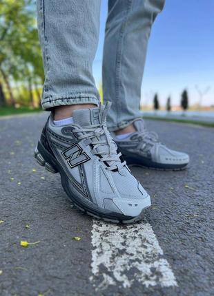 Мужские кроссовки new balance 1906r grey black5 фото