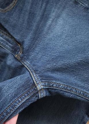 Сині кльошні джинси кльош levi's premium 70's high flare висока посадка талія кльошні джинси levi's5 фото