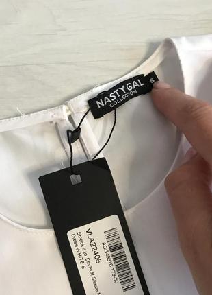 Біла ярусна сукня 7