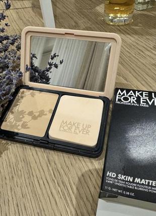 Make up for ever hd matte velvet пудра