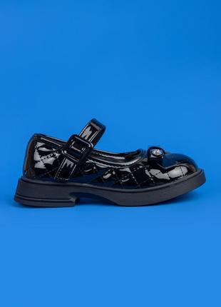 Туфли лакированные для девочек4 фото