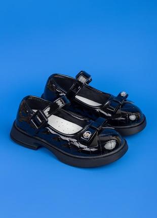 Туфли лакированные для девочек2 фото