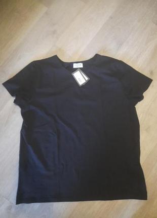 Футболка базовая черная vovk