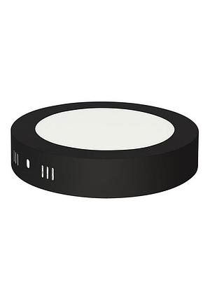 Світильник накладний "caroline-12" 12w 6400к чорний