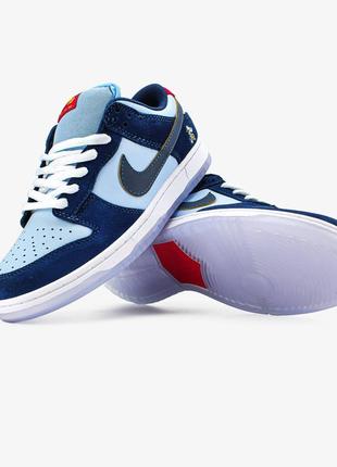 Мужские кроссовки nike sb dunk pro x why so sad'the predatory bird'9 фото