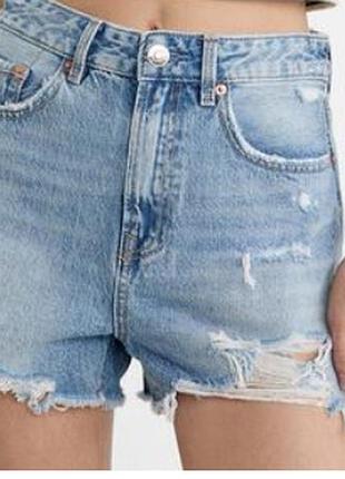 Stradivarius джинсовые шорты оригинал из новой коллекции