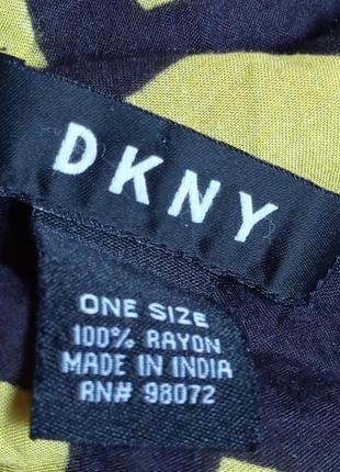 Підписний 100%район широкий вінтажний шарф dkny,індія2 фото