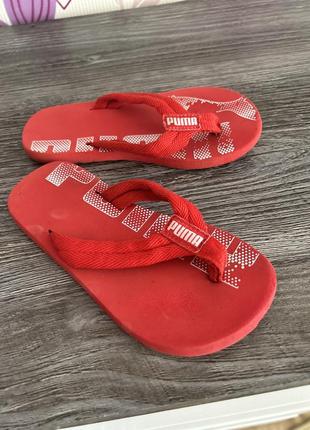 Вьетнамки puma, шлепки