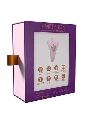 Вибратор в трусики adrien lastic temptation + app 8