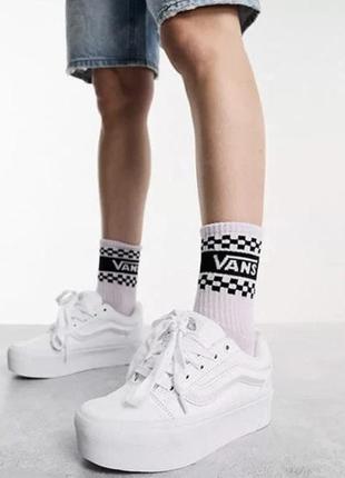 Женские кроссовки vans knu stack platform